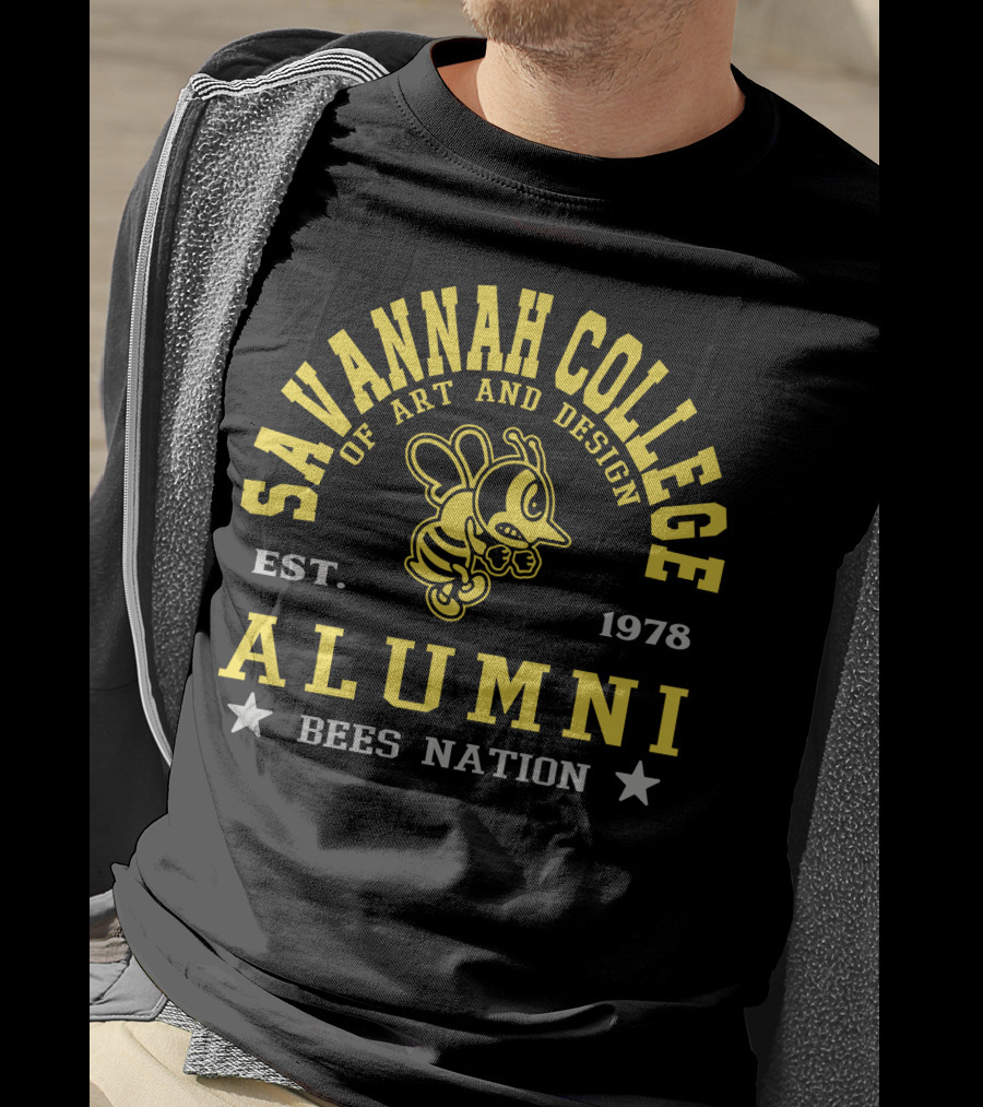 Savannah College Of Art And Design Alumni Est. 1978 Bees Nation T-Shirt