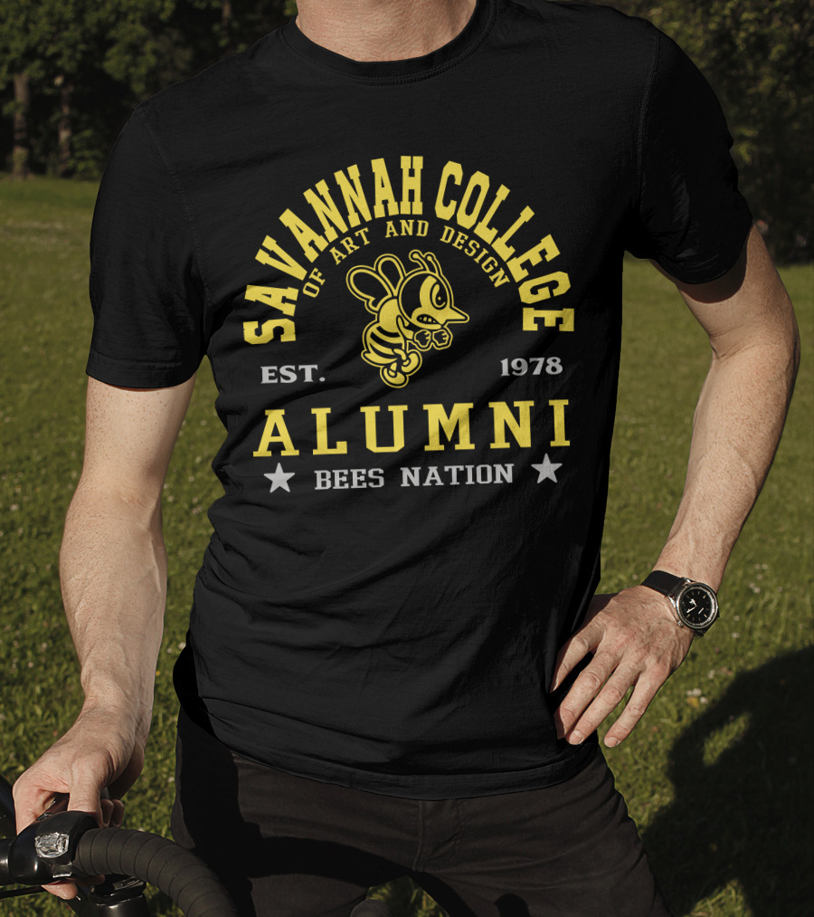 Savannah College Of Art And Design Alumni Est. 1978 Bees Nation T-Shirt