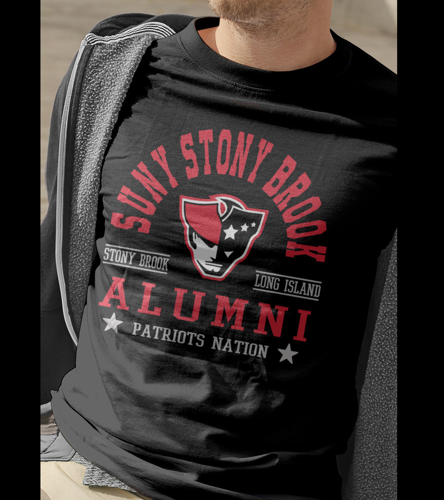 SUNY Stony Brook Alumni Patriots Nation Long Island T-Shirt