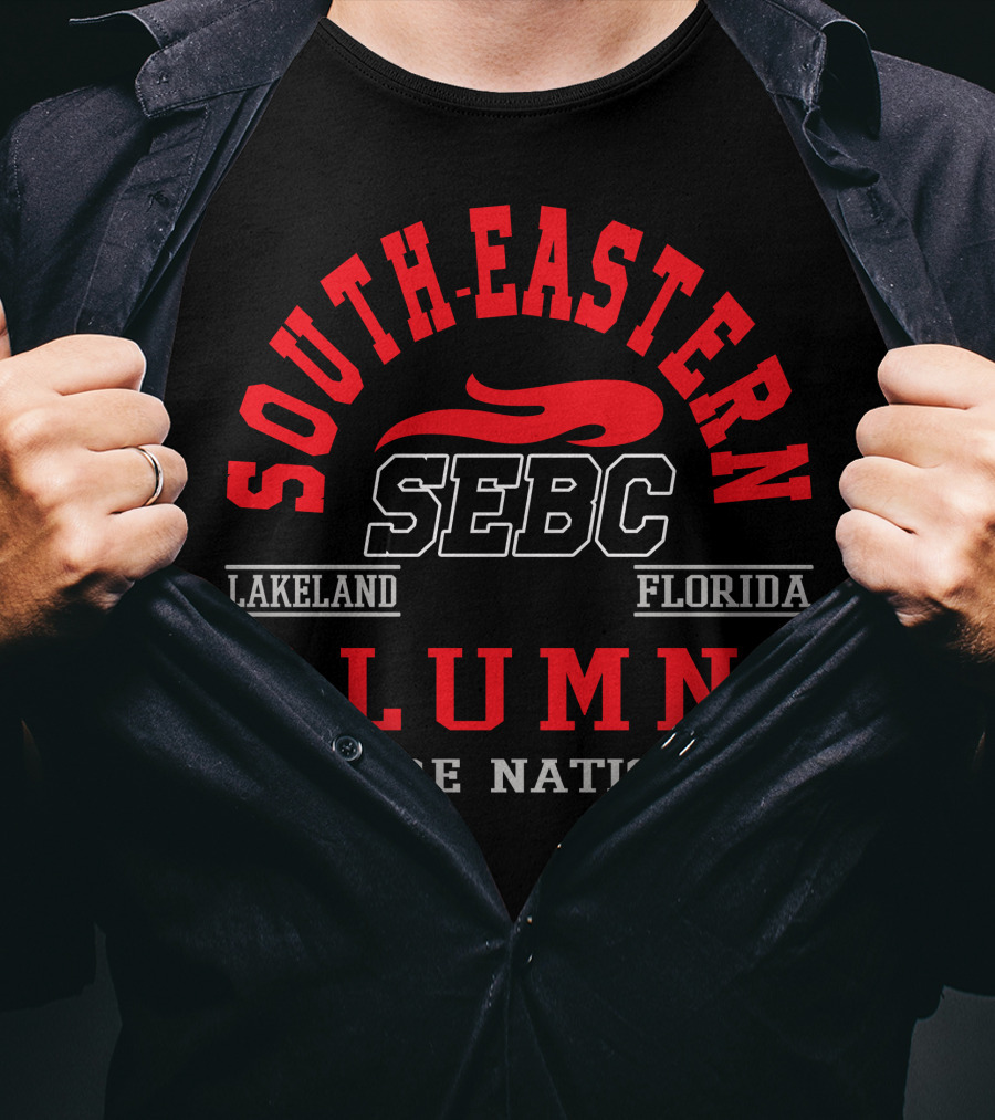 South-Eastern SEBC Lakeland Florida Alumni Fire Nation T-Shirt