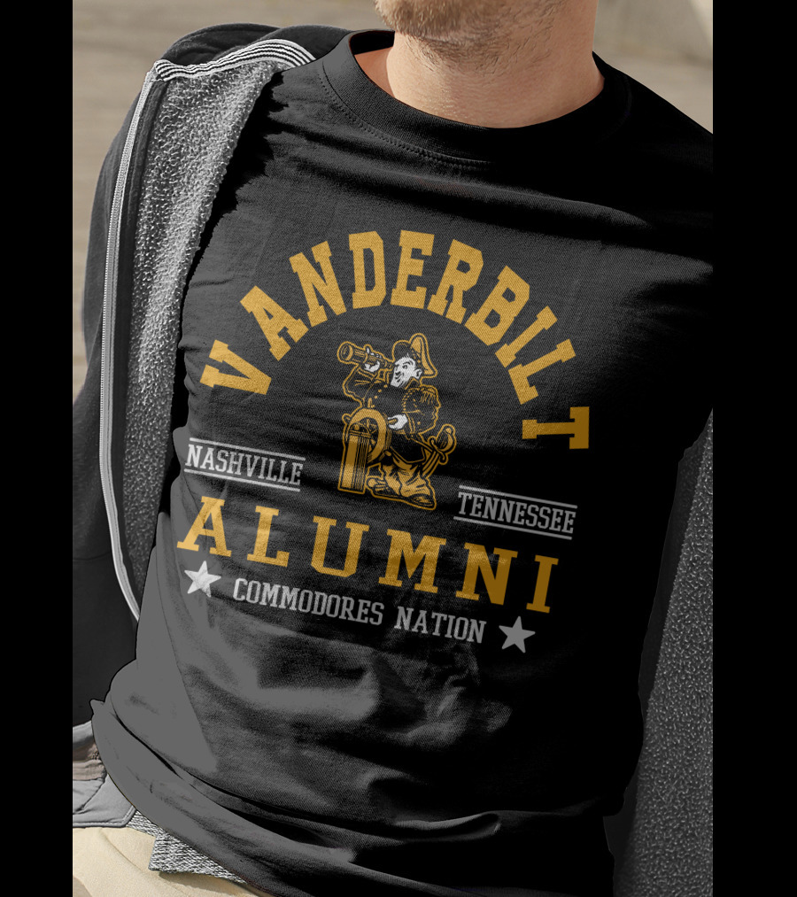 Vanderbilt Alumni Nashville Tennessee Commodores Nation T-Shirt