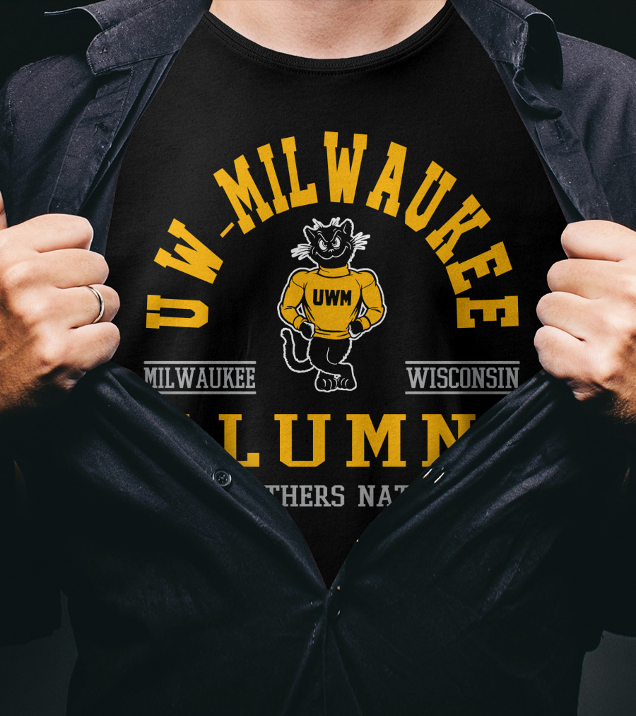 UW–Milwaukee Wisconsin Alumni Panthers Nation T-Shirt
