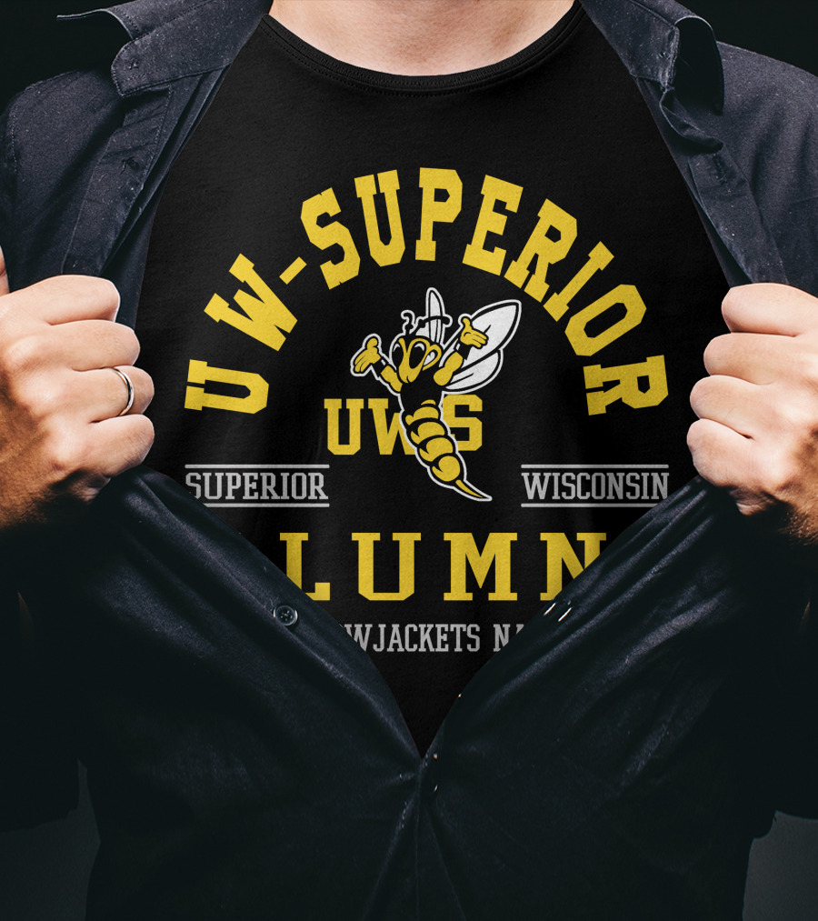 UW-Superior UWS Wisconsin Superior Alumni Yellowjackets Nation T-Shirt