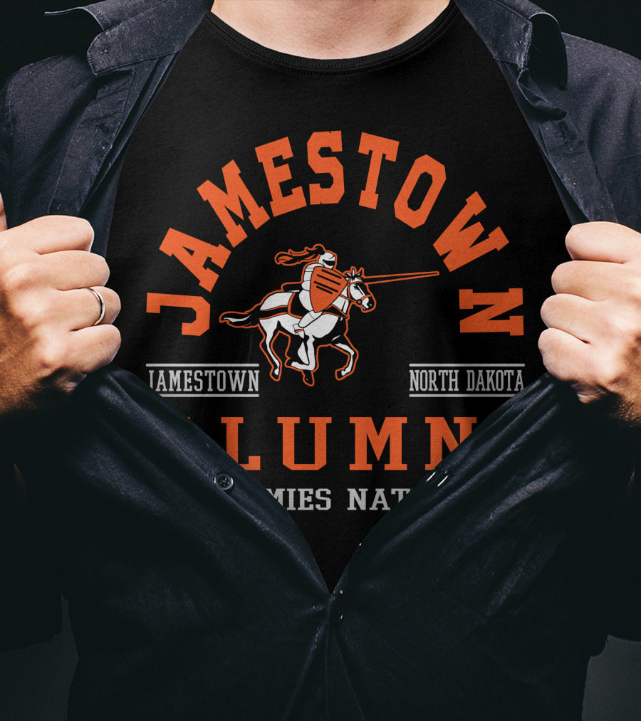Jamestown College Alumni Jimmies Nation North Dakota T-Shirt
