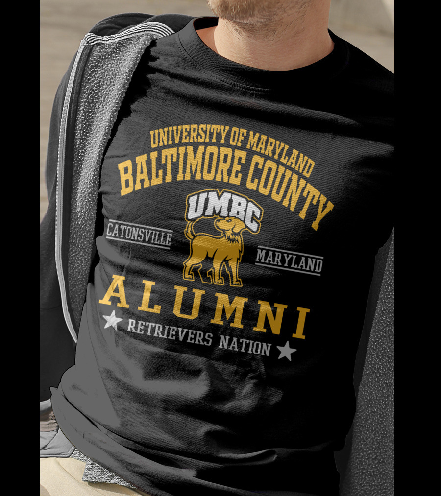 University Of Maryland Baltimore County UMBC Alumni Retrievers Nation Catonsville Maryland T-Shirt