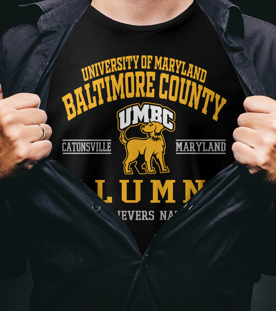 University Of Maryland Baltimore County UMBC Alumni Retrievers Nation Catonsville Maryland T-Shirt