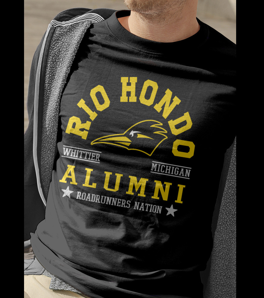 Rio Hondo Alumni Roadrunners Nation Whittier Michigan T-Shirt