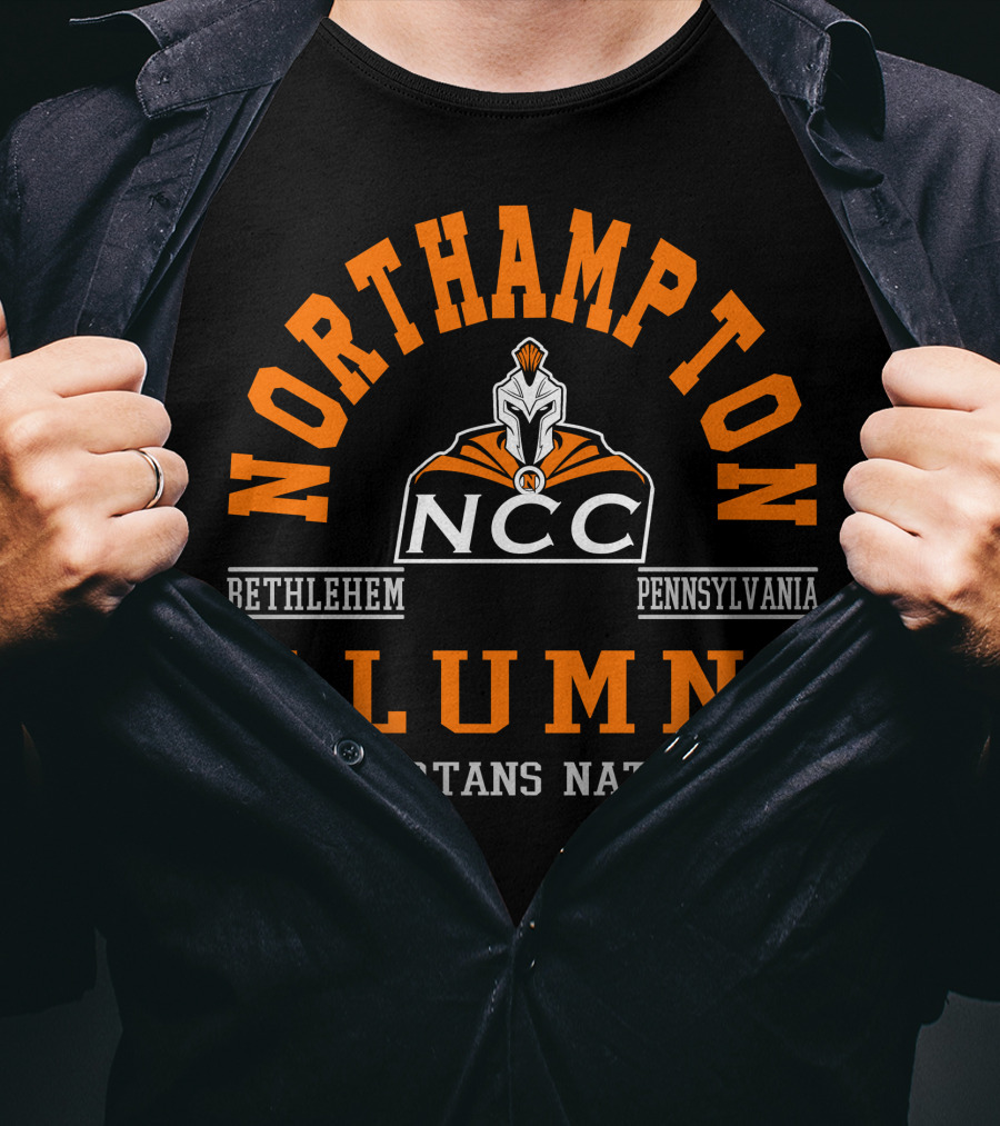 Northampton NCC Alumni Bethlehem Pennsylvania Spartans Nation T-Shirt