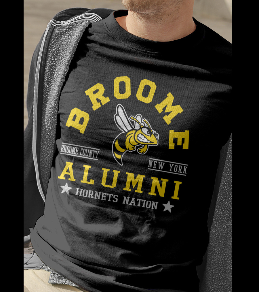 Broome County New York Alumni Hornets Nation T-Shirt