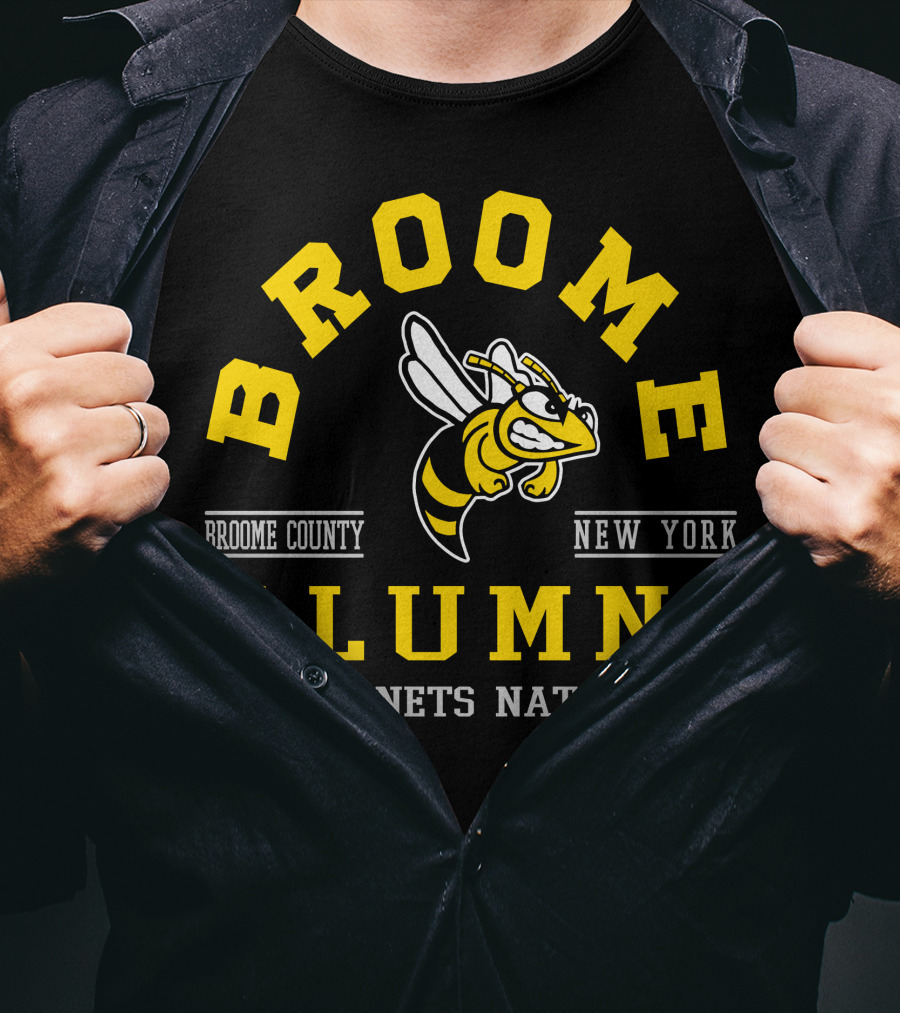 Broome County New York Alumni Hornets Nation T-Shirt
