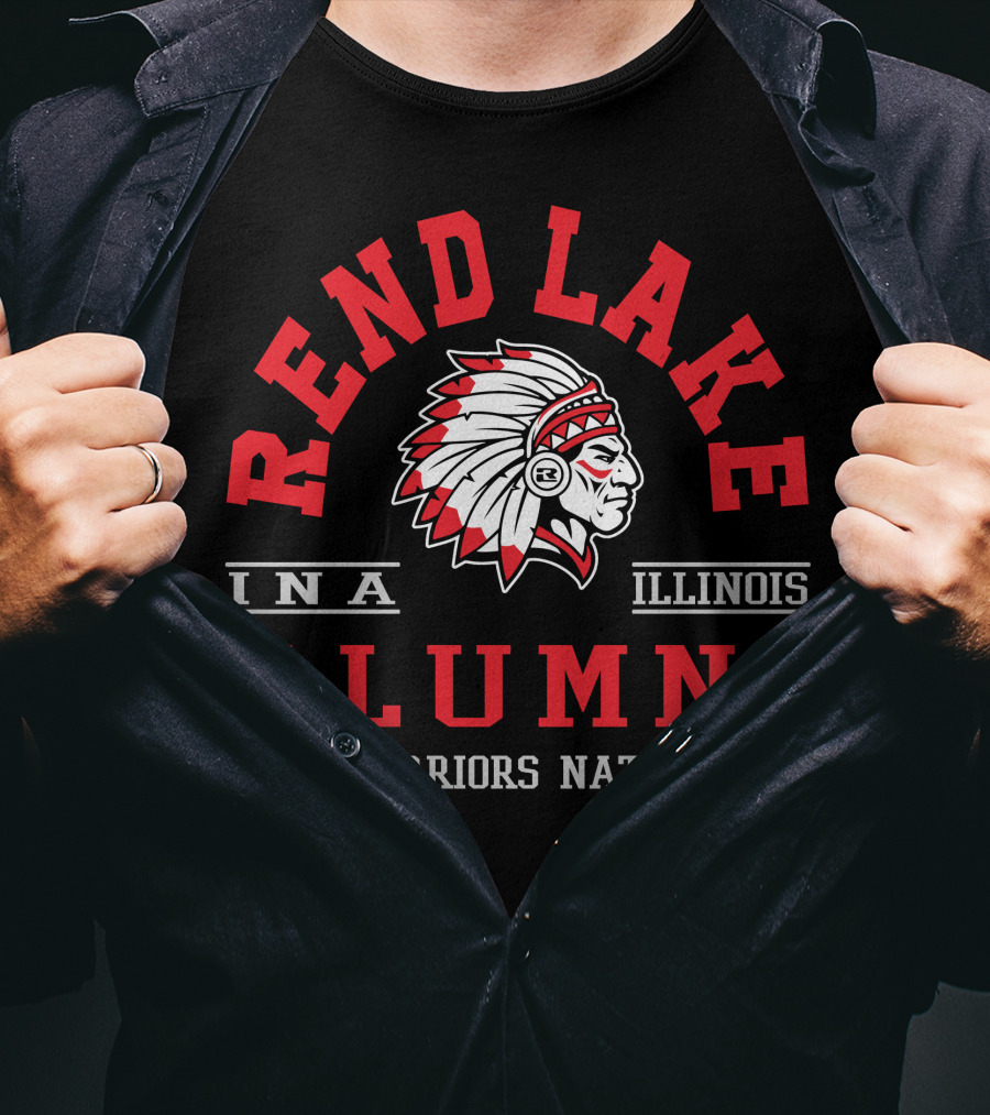 Rend Lake College Alumni Warriors Nation Ina Illinois T-Shirt