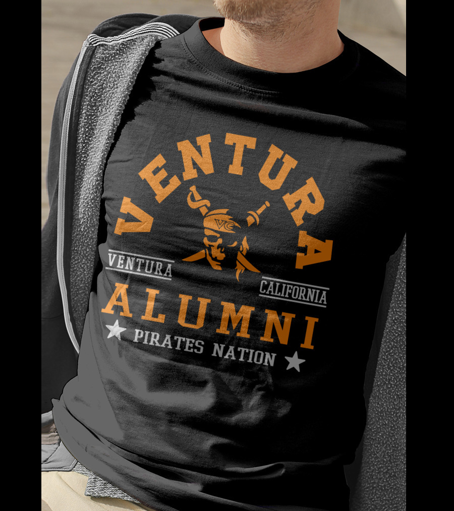 Ventura Alumni Pirates Nation California Ventura College T-Shirt