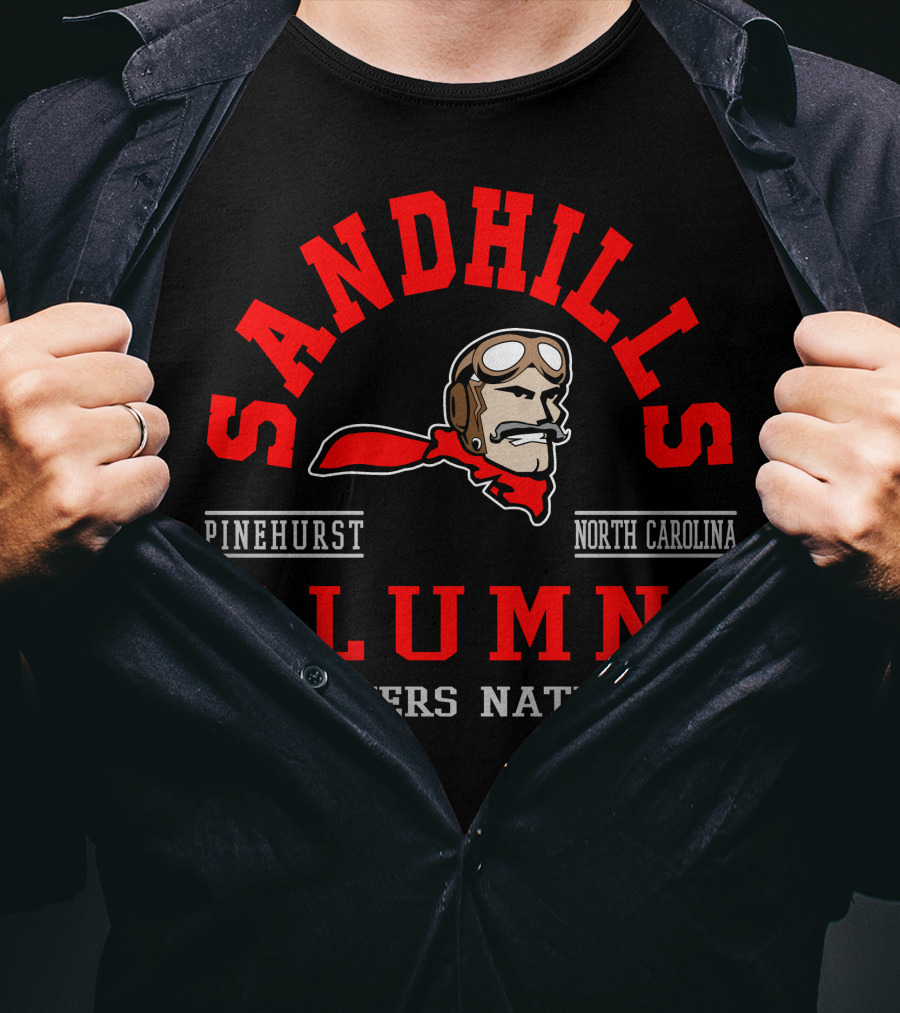 Sandhills Alumni Pinehurst North Carolina Flyers Nation T-Shirt