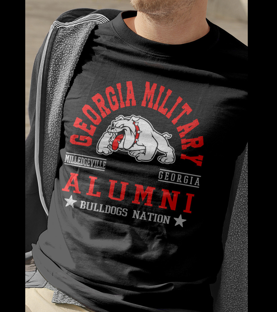 Georgia Military College Milledgeville Alumni Bulldogs Nation T-Shirt