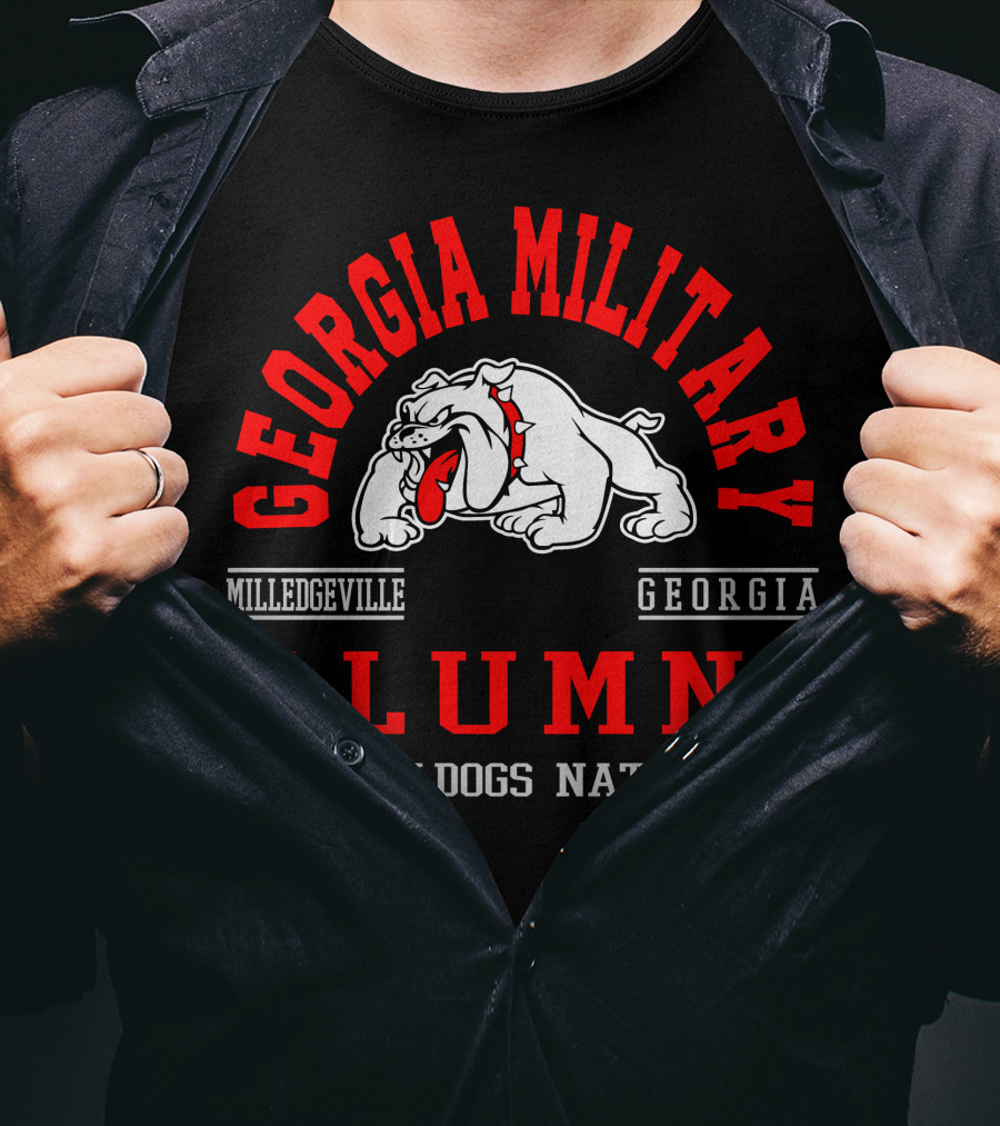 Georgia Military College Milledgeville Alumni Bulldogs Nation T-Shirt