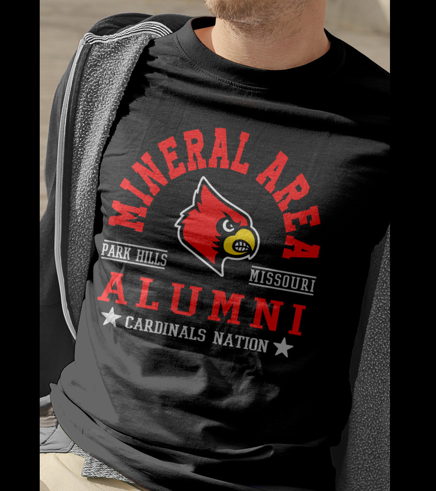 Mineral Area Alumni Cardinals Nation Park Hills Missouri T-Shirt