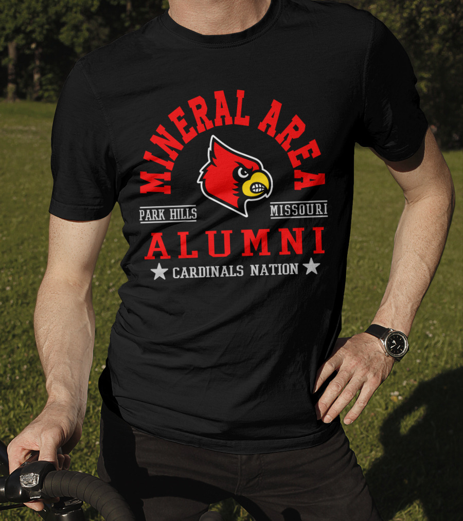 Mineral Area Alumni Cardinals Nation Park Hills Missouri T-Shirt