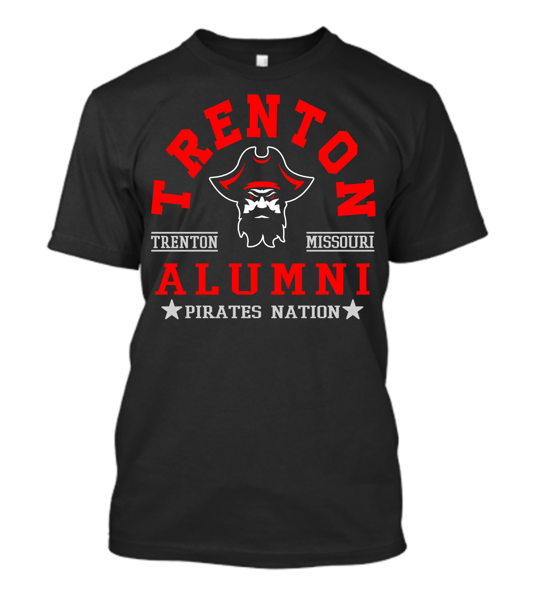 Trenton Missouri Alumni Pirates Nation T-Shirt
