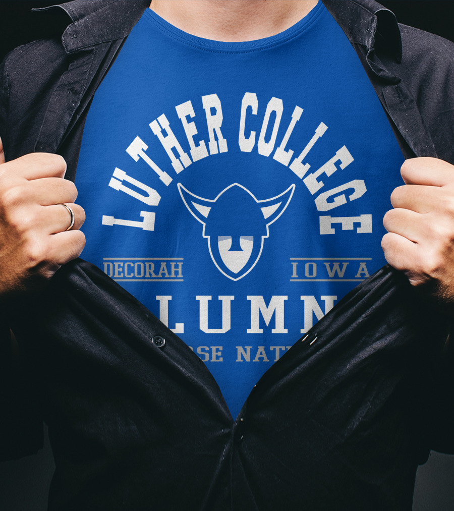 Luther College Alumni Norse Nation Decorah Iowa T-Shirt