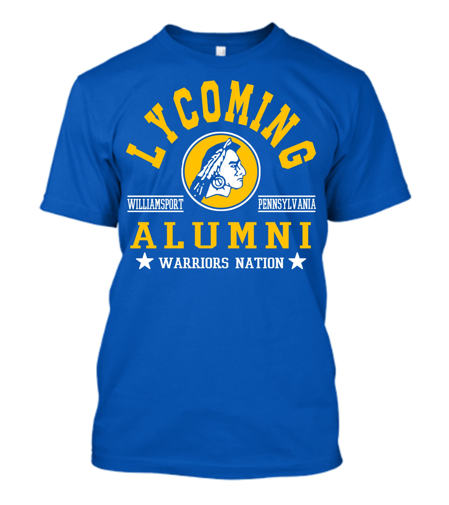 Lycoming College Warriors Alumni Nation Williamsport Pennsylvania T-Shirt