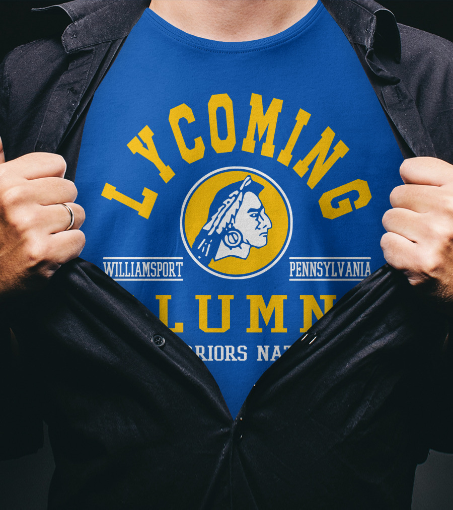 Lycoming College Warriors Alumni Nation Williamsport Pennsylvania T-Shirt