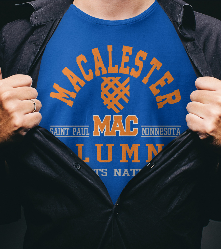 Macalester College Alumni Scots Nation Saint Paul Minnesota MAC T-Shirt