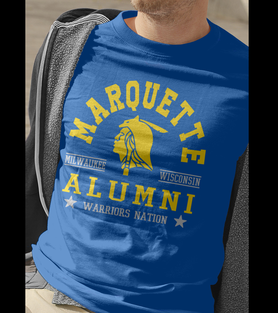 Marquette Alumni Warriors Nation Milwaukee Wisconsin T-Shirt