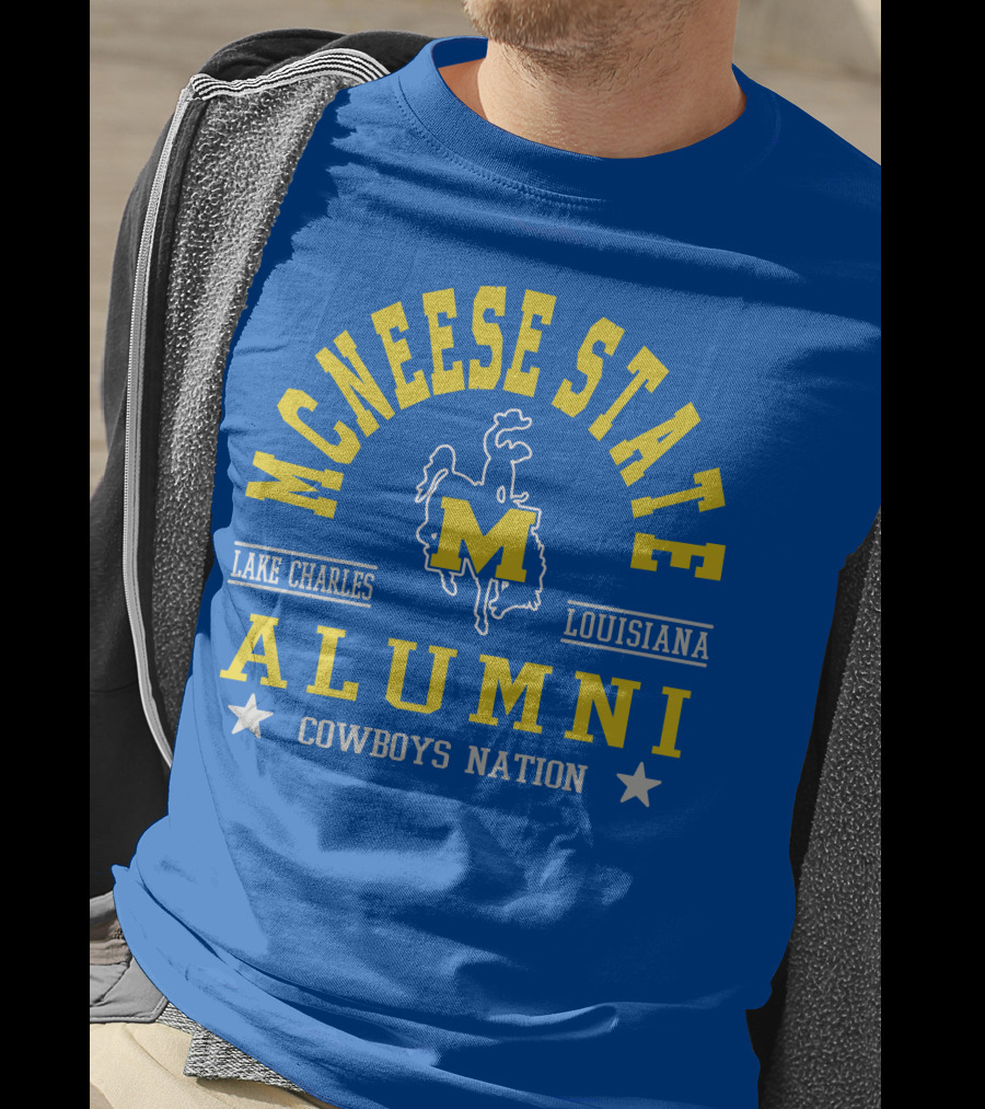 McNeese State University Alumni Cowboys Nation Lake Charles Louisiana T-Shirt