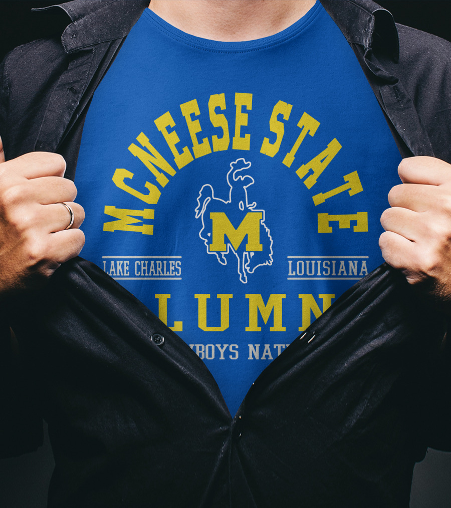 McNeese State University Alumni Cowboys Nation Lake Charles Louisiana T-Shirt