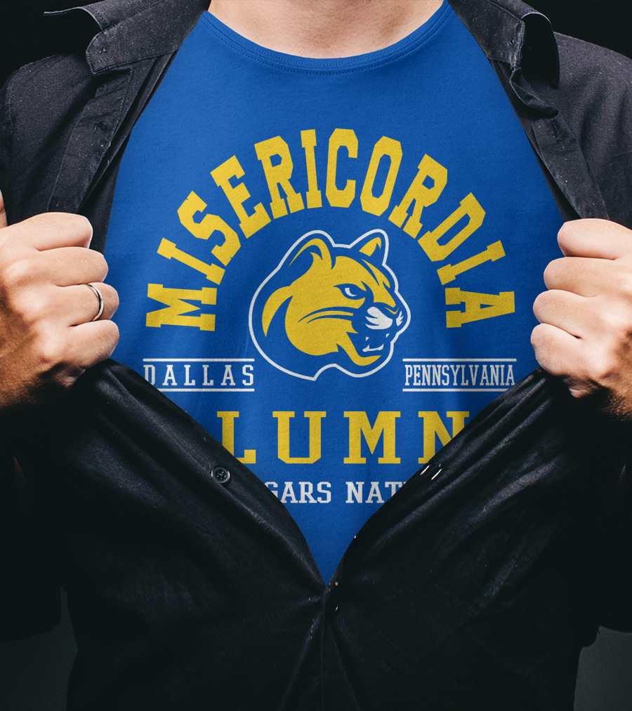Misericordia Alumni Dallas Pennsylvania Cougars Nation T-Shirt