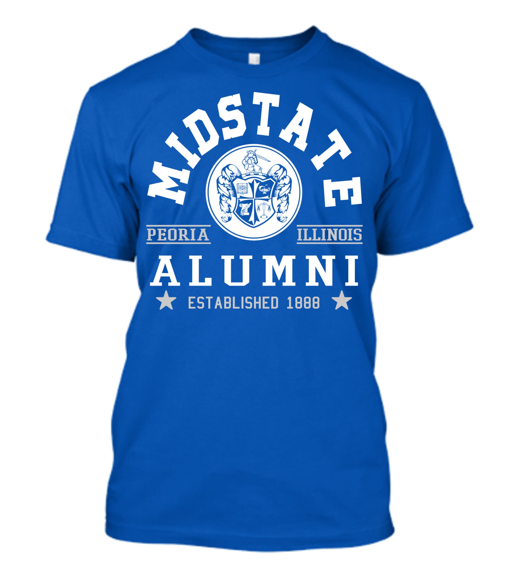 Midstate College Alumni Peoria Illinois Established 1888 T-Shirt