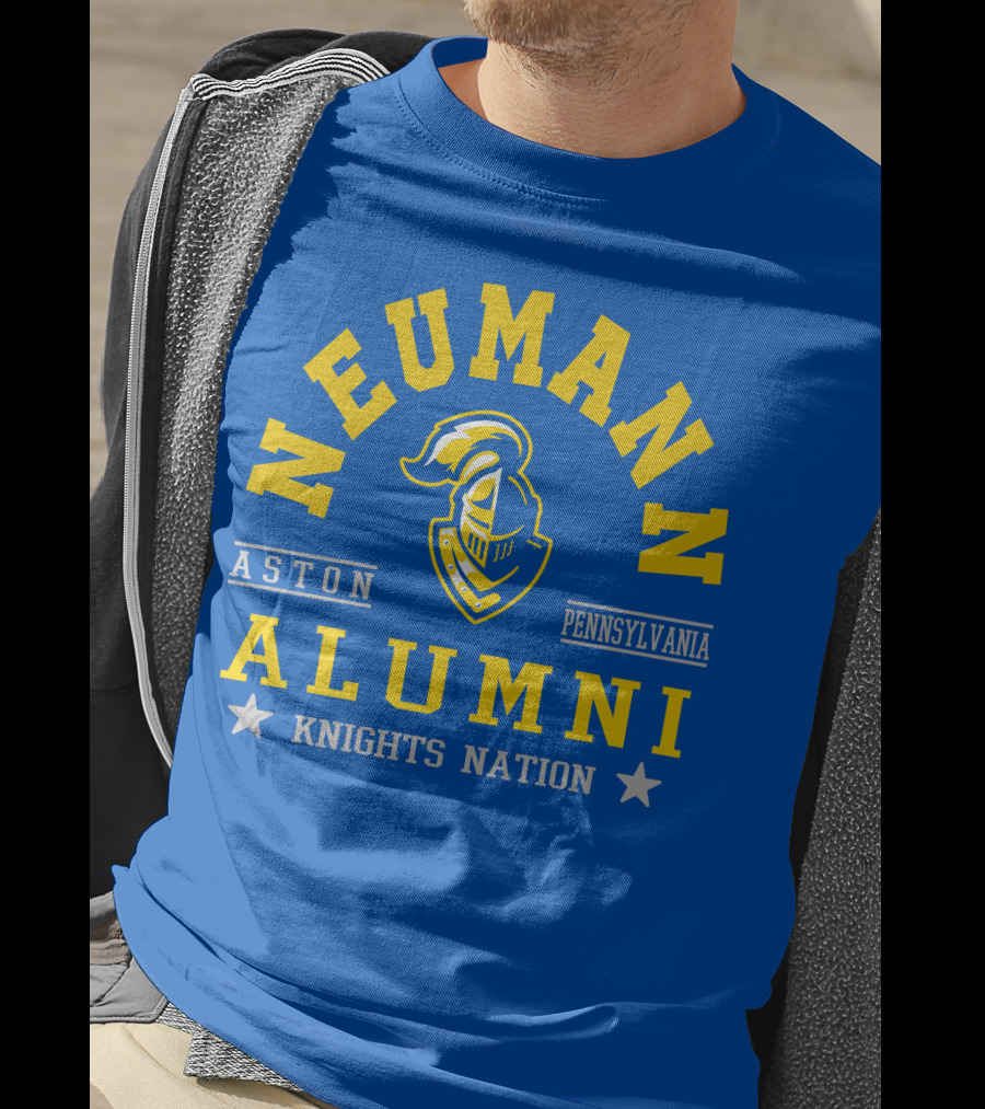 Neumann Alumni Knights Nation Aston Pennsylvania T-Shirt