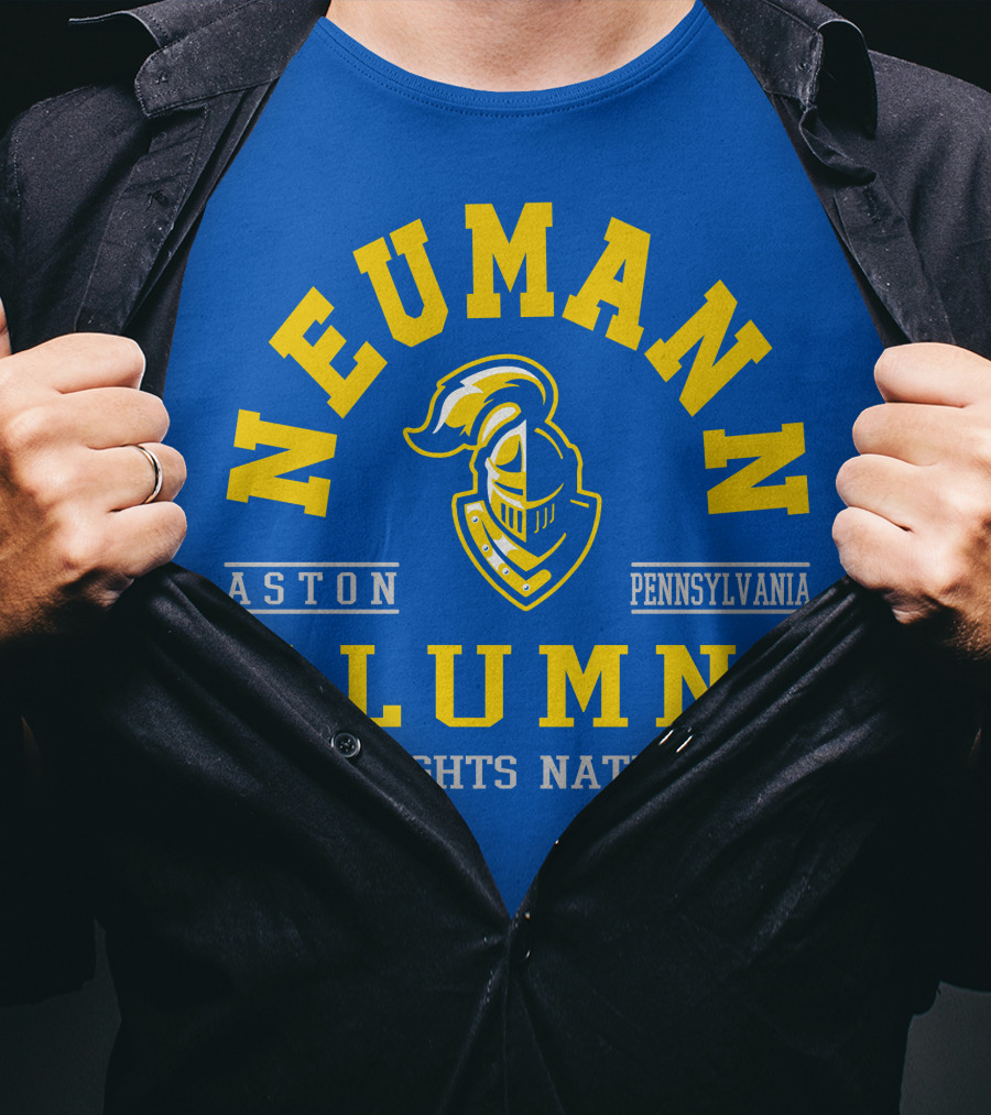 Neumann Alumni Knights Nation Aston Pennsylvania T-Shirt