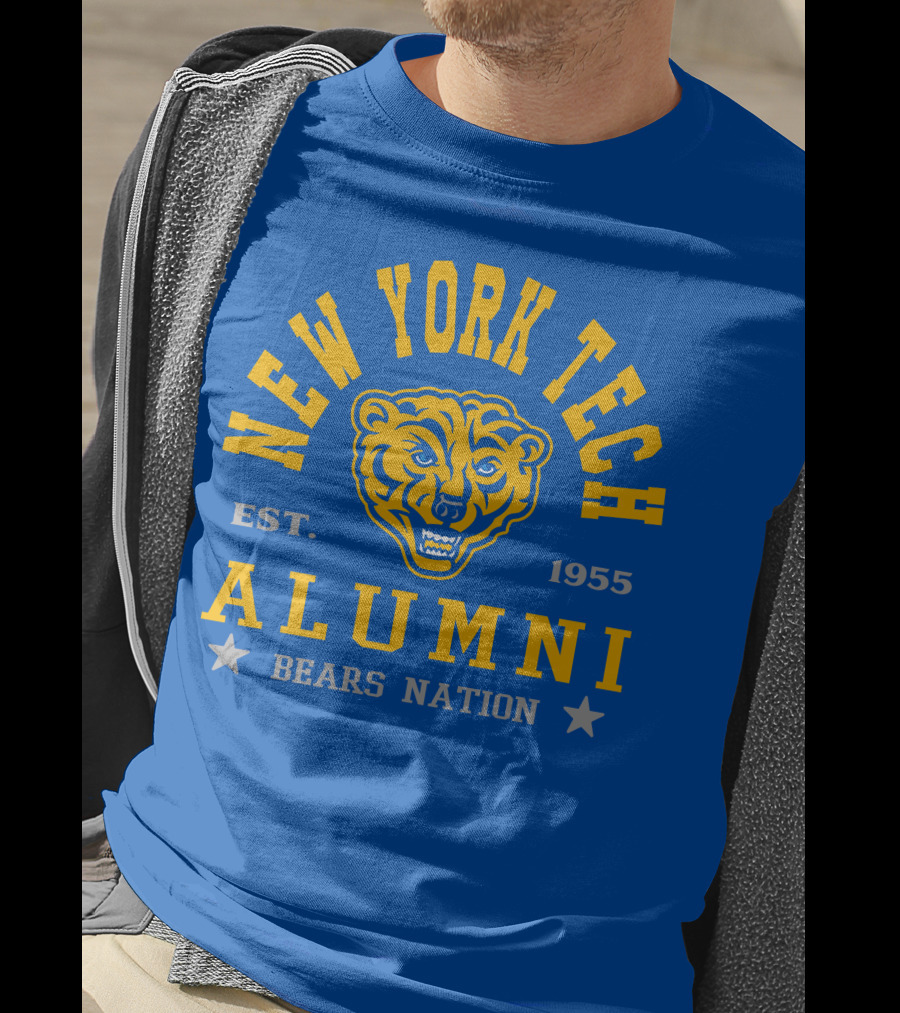 New York Tech Alumni Bears Nation Est. 1955 T-Shirt