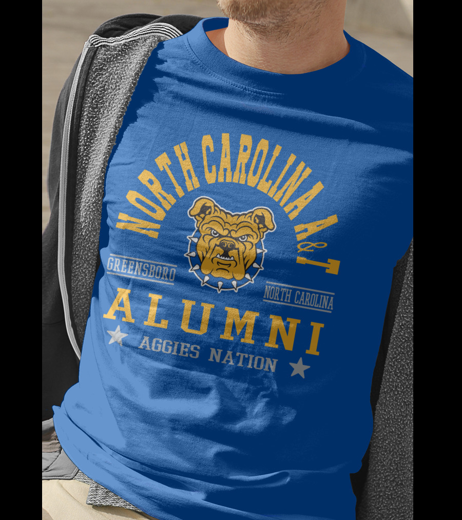 North Carolina A&T Alumni Aggies Nation Greensboro North Carolina T-Shirt