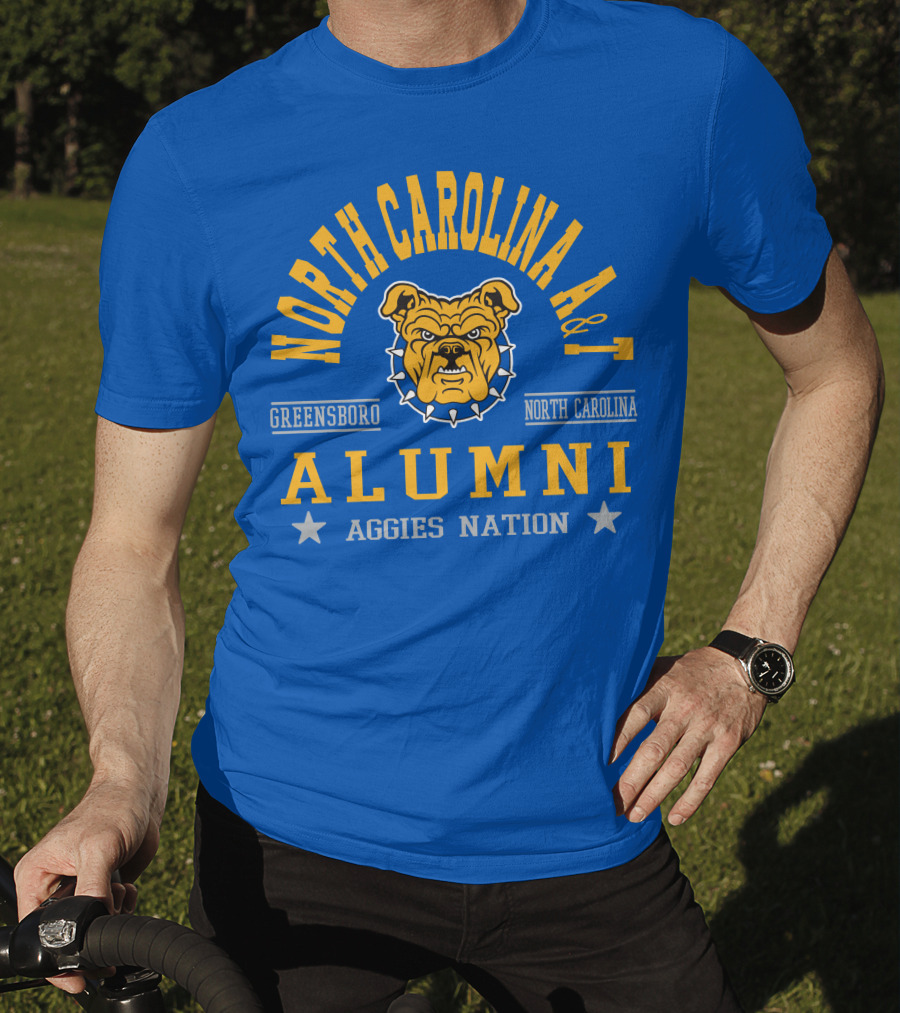 North Carolina A&T Alumni Aggies Nation Greensboro North Carolina T-Shirt
