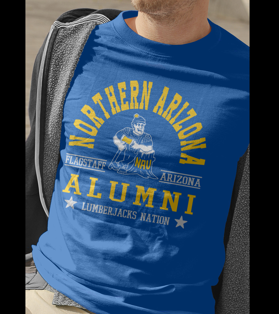 Northern Arizona Alumni Flagstaff Lumberjacks Nation T-Shirt