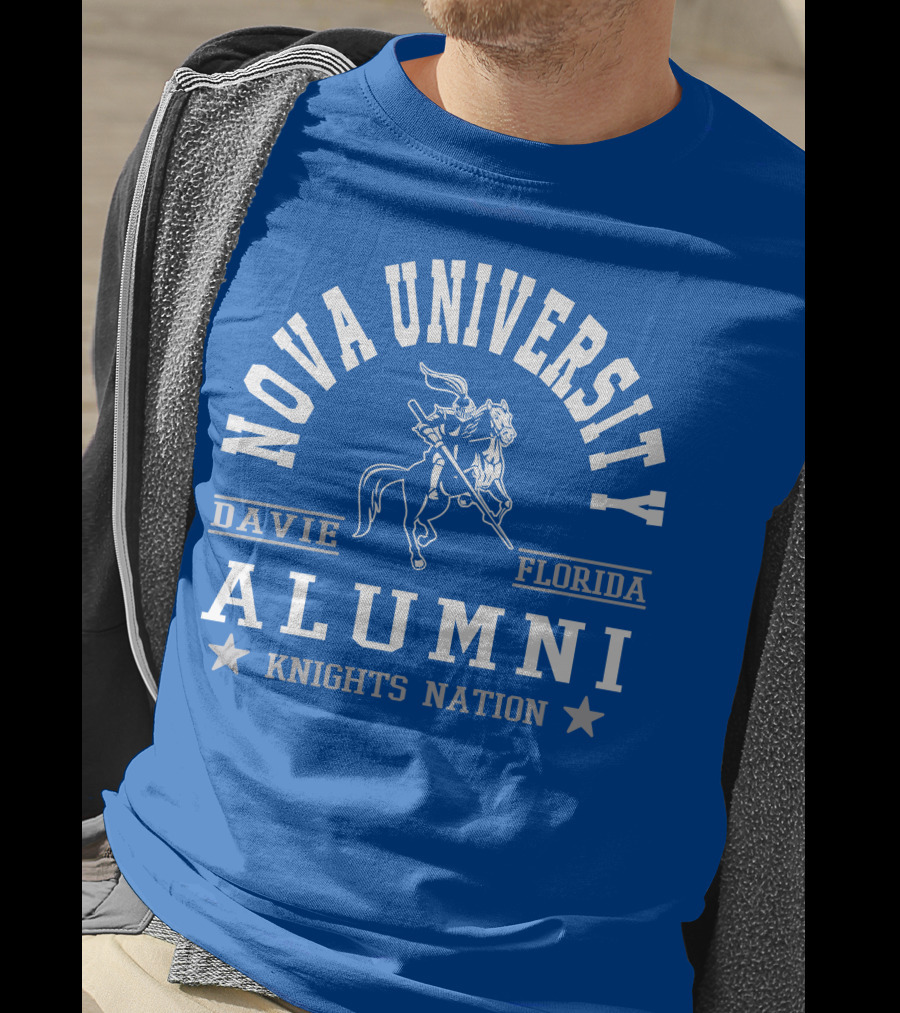 Nova University Alumni Davie Florida Knights Nation T-Shirt