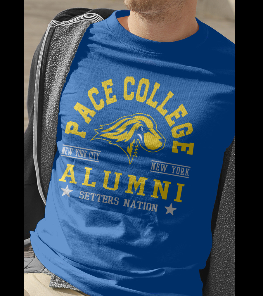 Pace College Alumni Setters Nation New York City T-Shirt