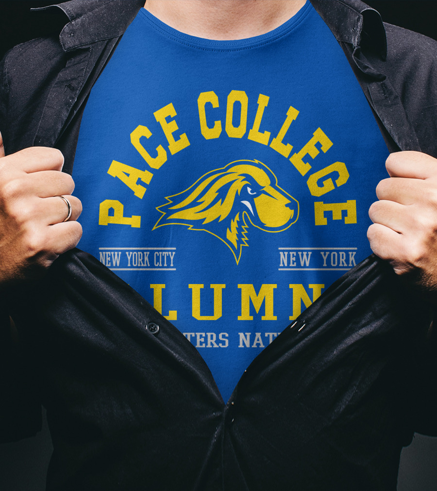 Pace College Alumni Setters Nation New York City T-Shirt