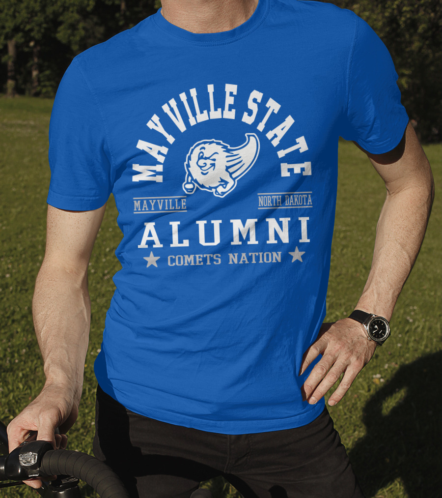 Mayville State Alumni Comets Nation North Dakota T-Shirt