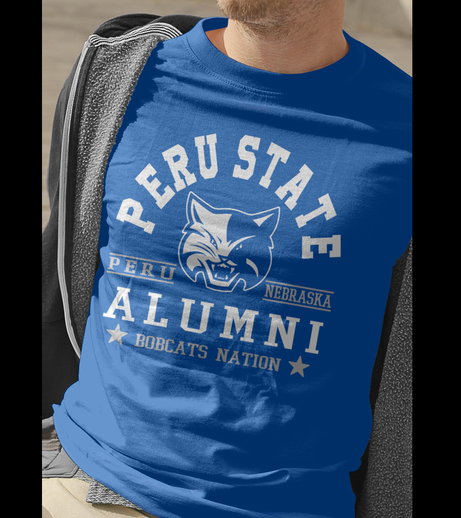 Peru State College Alumni Bobcats Nation Nebraska T-Shirt
