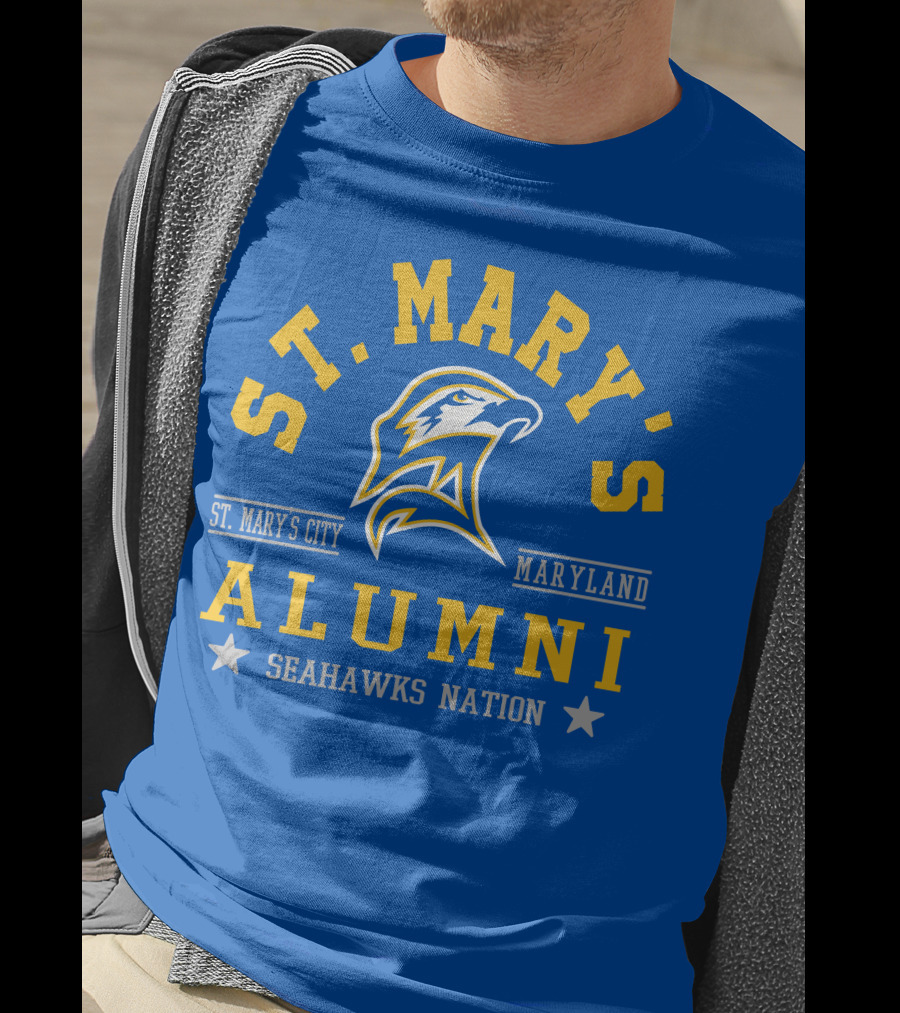 St. Mary's City Maryland Alumni Seahawks Nation T-Shirt