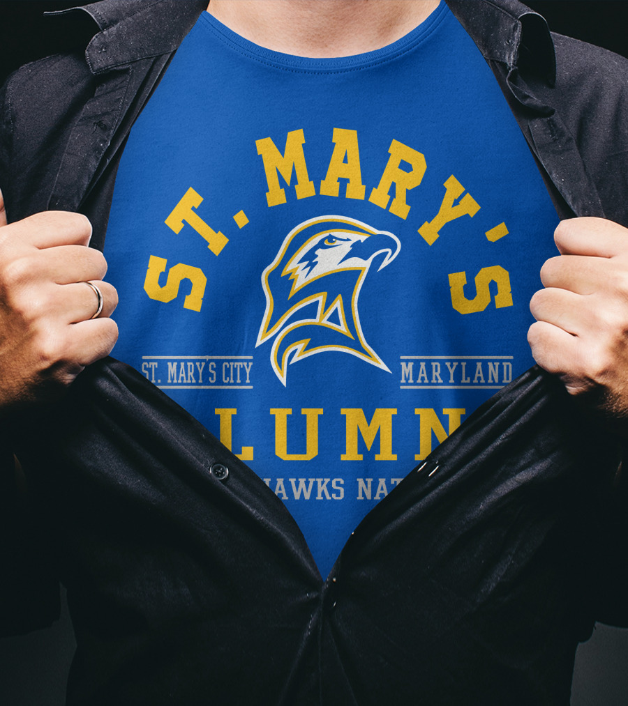 St. Mary's City Maryland Alumni Seahawks Nation T-Shirt