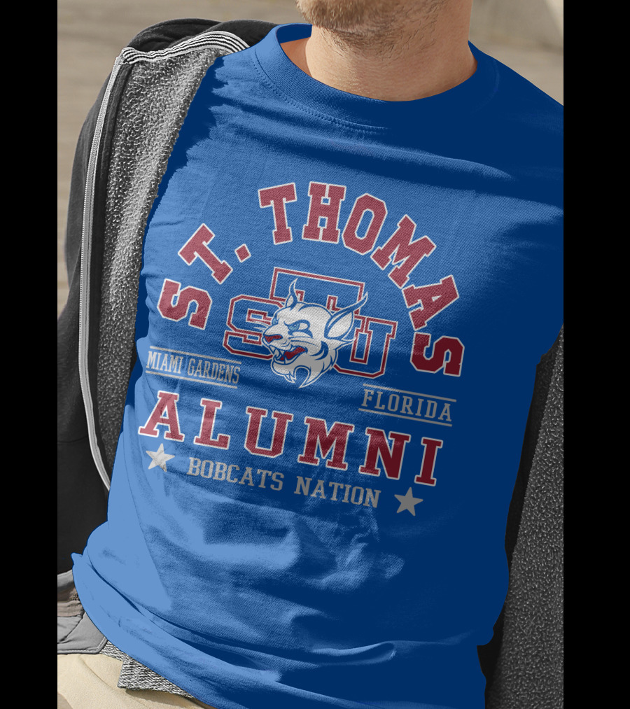 St. Thomas University Alumni Bobcats Nation Miami Gardens Florida T-Shirt
