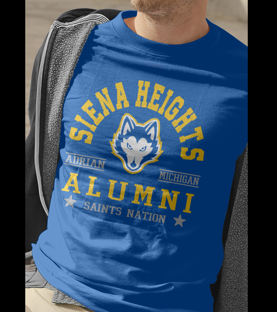 Siena Heights Alumni Adrian Michigan Saints Nation T-Shirt