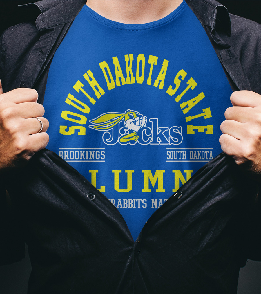 South Dakota State Jacks Alumni Jackrabbits Nation Brookings South Dakota T-Shirt