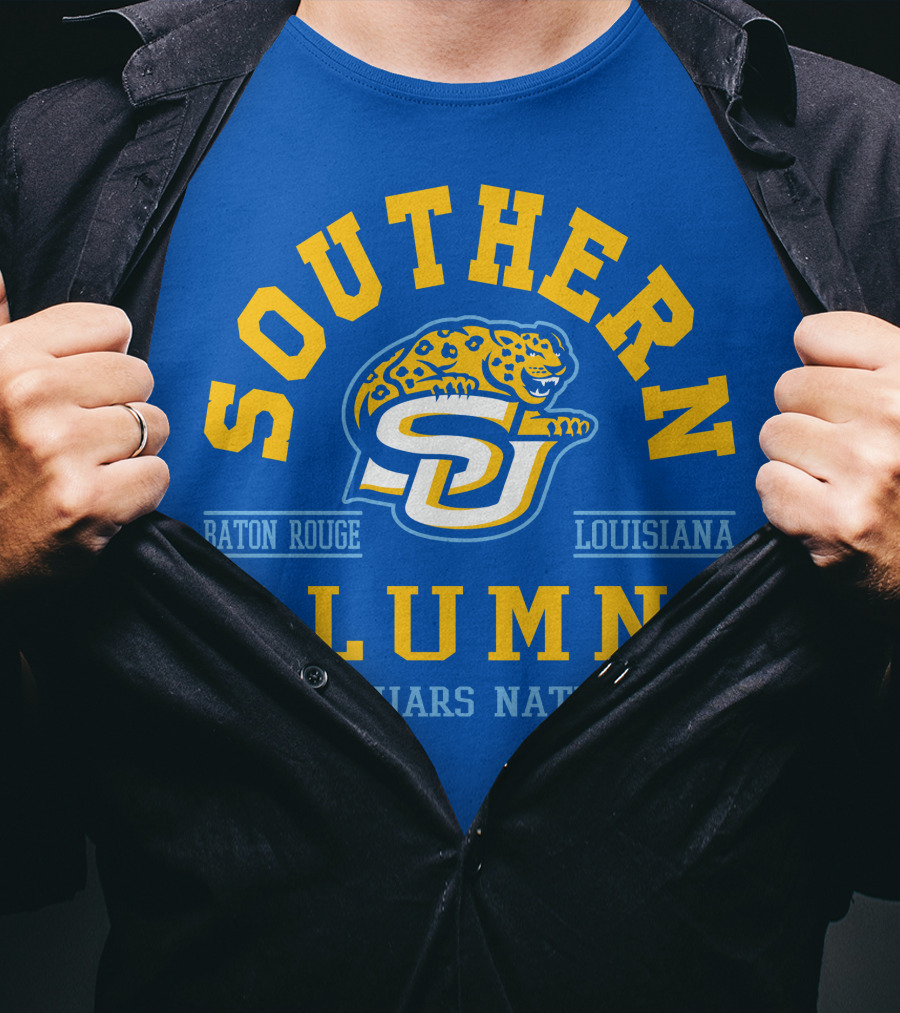 Southern Alumni Baton Rouge Louisiana Jaguars Nation T-Shirt