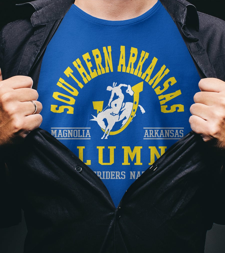 Southern Arkansas Muleriders Alumni Nation Magnolia Arkansas T-Shirt