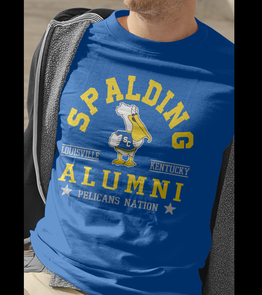 Spalding College Alumni Louisville Kentucky Pelicans Nation T-Shirt